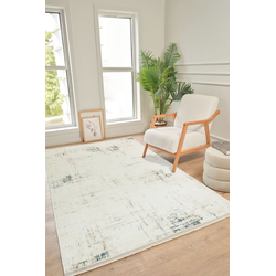 Conceptum Hypnose Tepih Kadifem Kd012, 100x200 cm, Beli