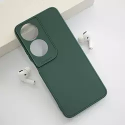 Maska 3D Camera za Honor X7b tamno zelena