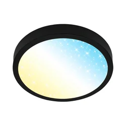 Briloner 3701-015 - LED prigušiva stropna svetiljka RUNA LED/18W/230V + daljinski upravljač