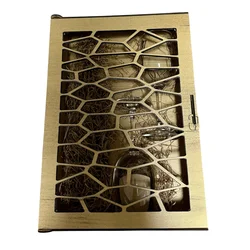 Vino 0.75l Gift Box 2 čaše - model saće