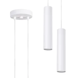 Sollux SL.1868 - viseći luster LAGOS na sajli 2xGU10/10W/230V bela