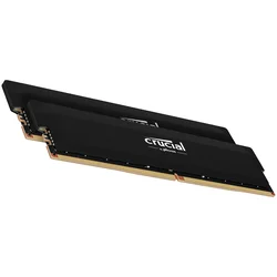CRUCIAL PRO 64GB (2x32GB) UDIMM DDR5 6400 Black Overclocking