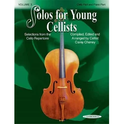 CHENEY:SOLOS FOR YOUNG CELLISTS VOL.3
