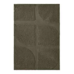 Kaki zelena ročno tkana preproga 120x180 cm Lambeth Jasper – Ted Baker
