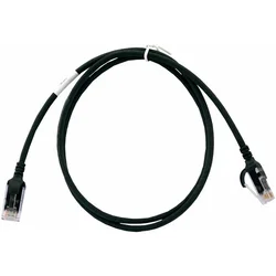 LEVITON UTP kabel CAT.6 patch, črna, 4,6m, 153-6H460-15E