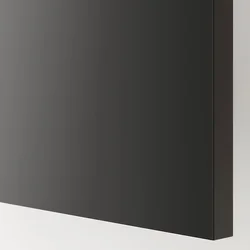 METOD / MAXIMERA Podni element s 3 fioke, bela/Nickebo boja antracita, mat, 80x60 cm