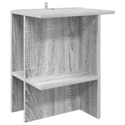 Kava Stol Siva sonoma 40 x 30 x 49 cm Konstruirano drvo