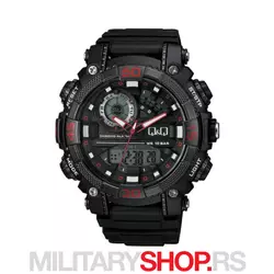 Crno crveni sportski sat Q&Q GW87J011Y