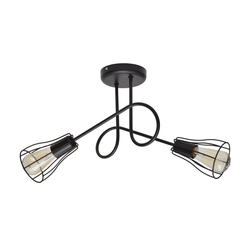 Prislonjeni luster OXFORD 2xE27/15W/230V