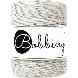 Bobbiny Regular 3 mm Silver Twist