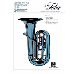 MASTER SOLOS TUBA INTERMEDIATE LEVEL +AUDIO ACCESS