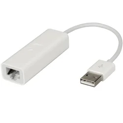 FAST ASIA Adapter USB tip A (M) - RJ-45 (F) beli (OST01334)