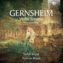 GERNSHEIM:VIOLIN SONATAS