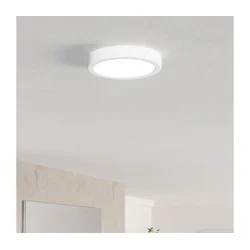 Eglo 901332 - LED kupatilsko stropno svetlo FUEVA LED/7,5W/230V, prečnika 16,6 cm, IP44, belo