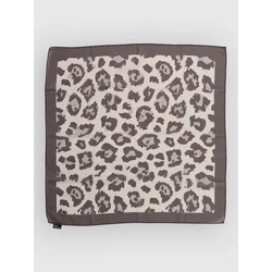 Blue Tomato Silk Scarf taupe leo