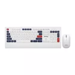 Jedel Tastatura bezicna i mis bezicni ws671 belo-plava ( IT1148 )