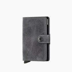 Secrid Miniwallet Vintage MV-Grey-Black