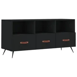TV ormarić crni 102 x 36 x 50 cm od konstruiranog drva