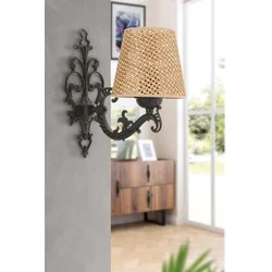 OPVIQ Zidna lampa Claire Hazeran Natural Black