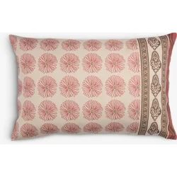 Ukrasna jastučnica 40x60 roze/braon