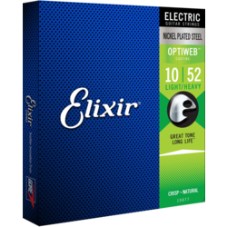 Elixir 19077 Electric OPTIWEB Light/Heavy 10-52 žice za električnu gitaru