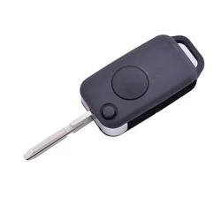 CAR 888 ACCESSORIES Kućište Oklop Ključa, 1 Dugme, Za Mercedes, Crno