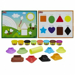 Plastelin Hasbro Play-Doh Shape and Learn Colors and Shapes B3404