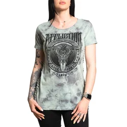 Hardcore ženska majica - ROAM UNKNOWN - AFFLICTION - AW26157-CGCS
