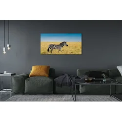 tulup.si Slika na platnu Zebra polje 140x70 cm