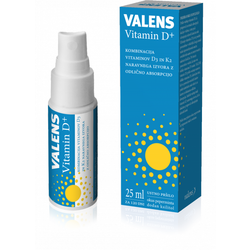 Valens Vitamin D+, ustno pršilo, 25 ml