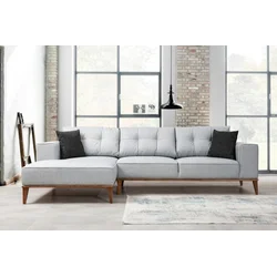 Atelier del Sofa Montana Corner Left (Chl+3R) Ugaona garnitura, Siva
