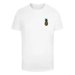 Mister Tee Majica temno rumena/zelena/črna/bela