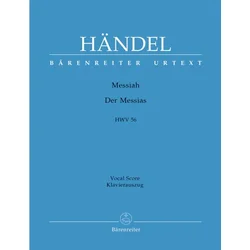 HANDEL:MESSIAH HWV 56,VOCAL SCORE