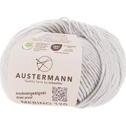 Austermann Merino 120 97613-128 Light Grey Pletilna preja