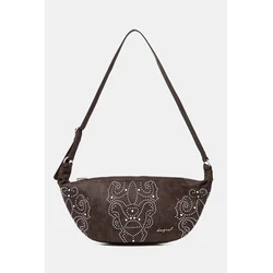 Torbica Desigual POKER FACE MUNSTE rjava barva, 25WAXP33