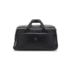 GUESS Ročna torbica Guess Sac de Voyage a roulette Noir črna