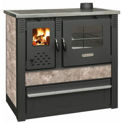 Portoss štedilnik s pečico Pro PANONIA, 10,54kW, mocca, desni