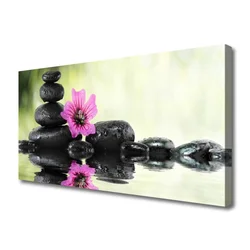 tulup.si Slika na platnu Lepa roža na zidu 120x60 cm