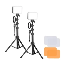 Neewer BP66 studio set dva LED lučki + filtri + stojala