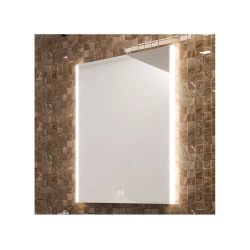 NIMCO ZP 11002VX - LED kupatilsko ogledalo sa pozadinskim osvetljenjem, podesiva temperatura boje 3000–6500 K, 80x60 cm, IP44