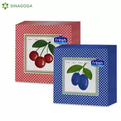SALVETA FRESH FRUTTI VISNJA I SLJIVA 33X33 45/1 1SL (18) PIRAMID