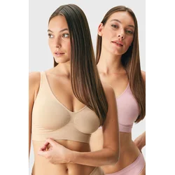 2PACK Nepodložen brezšivni modrček Flexi Khloe
