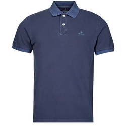 Gant  Polo majice kratkih rukava SUNFADED PIQUE SS RUGGER  Blue