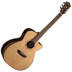 Washburn Comfort G20SCE Natural Elektroakustična jumbo