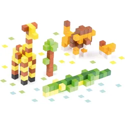 CUBIKA 3D Leseni mozaik Afrika