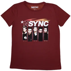*NSYNC Flame Logo Red L Ženske Majica