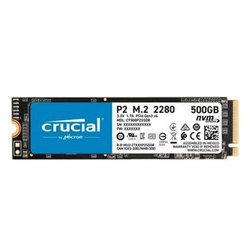 CRUCIAL SSD disk P2 500GB M.2 80mm PCI-e 3.0 x4 NVMe (CT500P2SSD8)