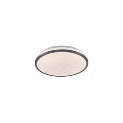 JUST LIGHT. 14293-18 - prigušiva LED stropna svetiljka KYLE LED/10W/230V crna