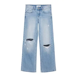 Pull&Bear Kavbojke modra