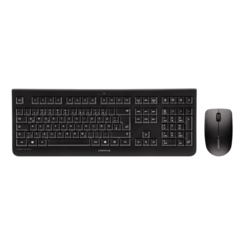CHERRY DW 3000 keyboard RF Wireless QWERTZ German Black